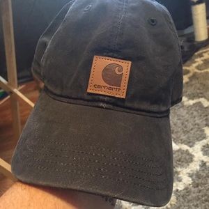 Navy blue carhartt canvas hat